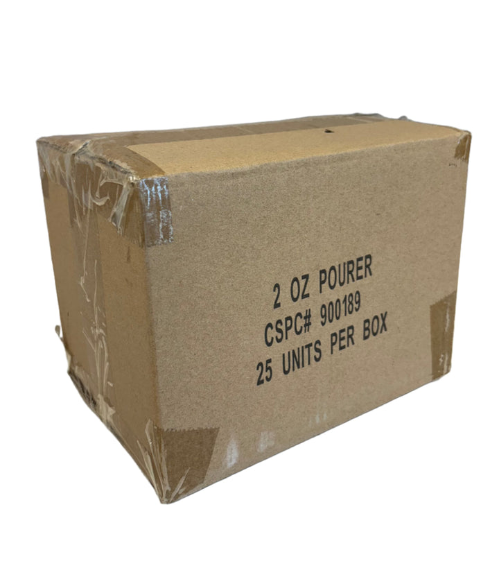 2 oz Liquor Shot Pourer (25 Units per Box)