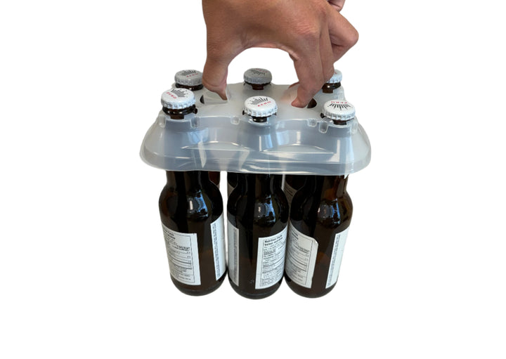 6 Pack Bottle Plastic Carrier (Thin)   225 Units per Box