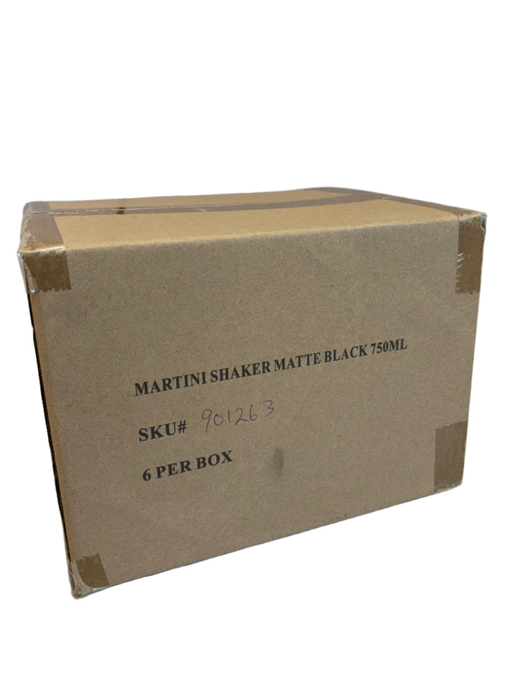 Matte Black Martini Shaker  6 Units per Box