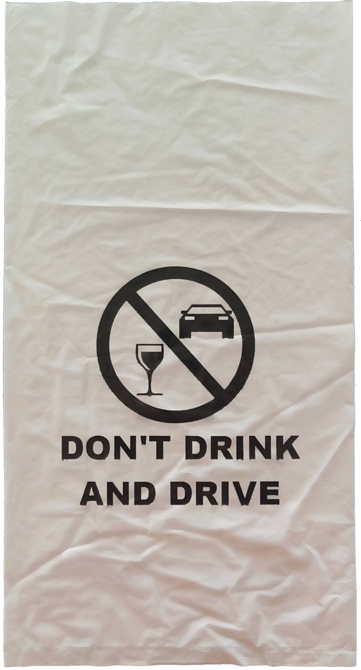 Plastic Sleeve Bag (Don't Drink & Drive)