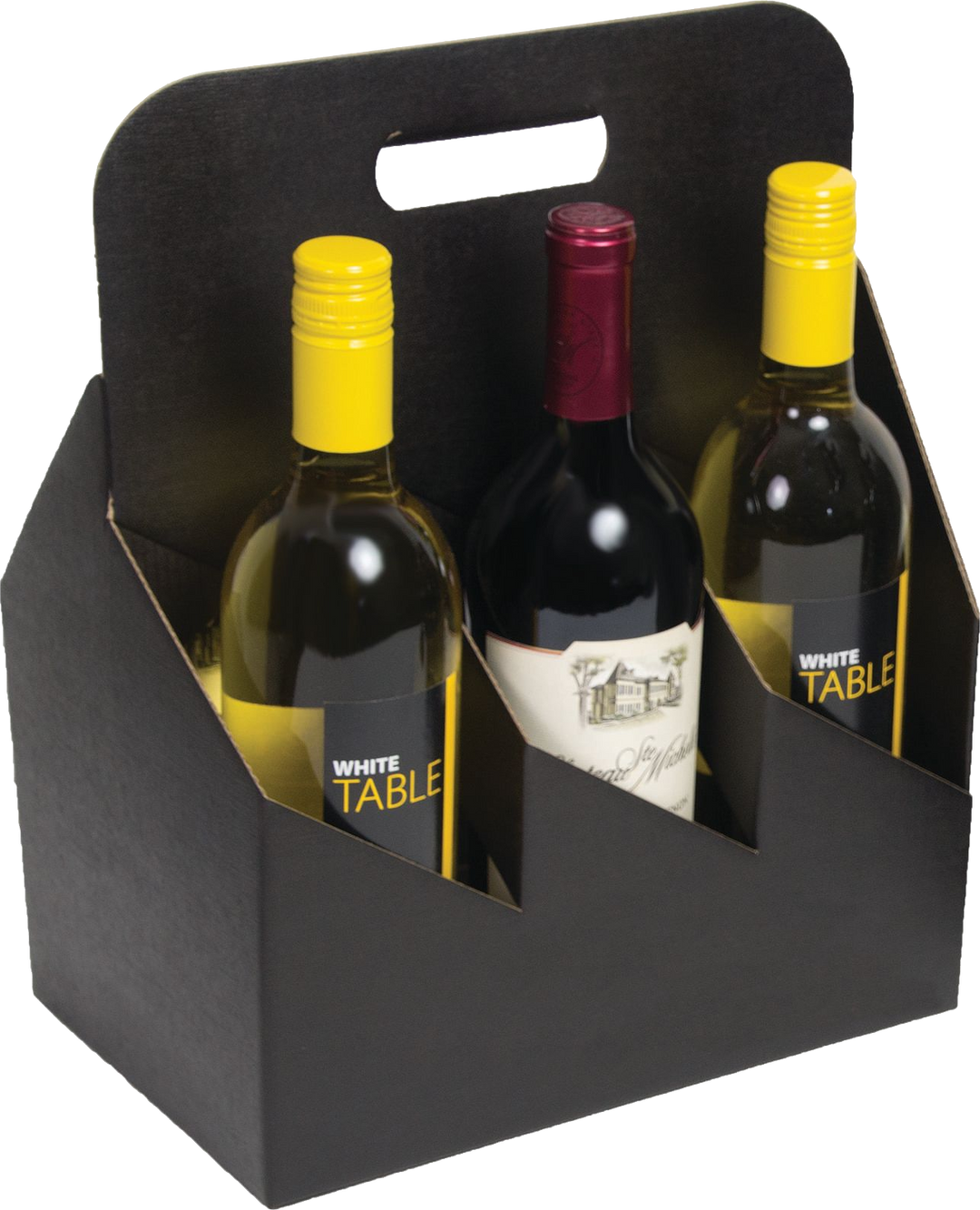 6 Wine Bottle Cardboard Carrier  100/Box